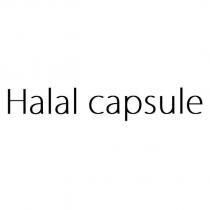 halal capsule
