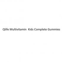 qlife multivitamin kids complete gummies