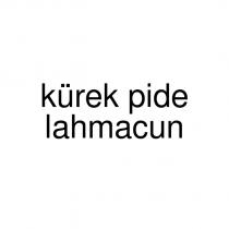 kürek pide lahmacun