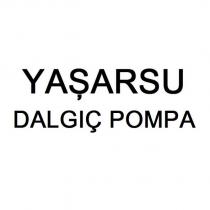 yaşarsu dalgıç pompa