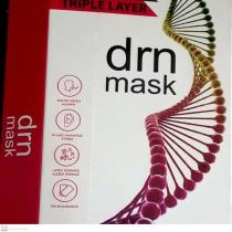 drn mask triple layer rahat nefes aldırır kulağı rahatsız etmez latex içermez alerji yapmaz tek kullanımlık