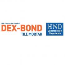 dex-bond tile mortar hnd constraction chemicals