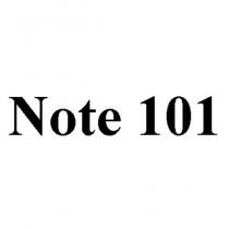 note 101