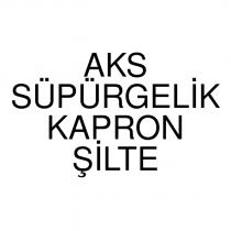 aks süpürgelik kapron şilte