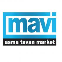 mavi asma tavan market