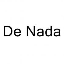 de nada