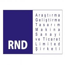 rnd araştırma geliştirme tasarım makina sanayi ve ticaret limited şirketi