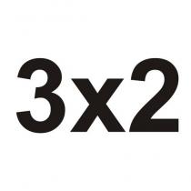 3x2