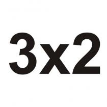 3x2