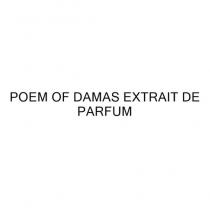 poem of damas extrait de parfum