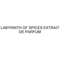 labyrinth of spices extrait de parfum