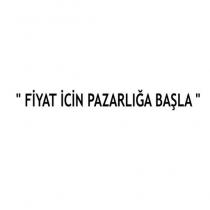 fiyat icin pazarlığa başla