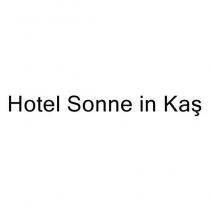 hotel sonne in kaş