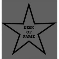 desk of fame