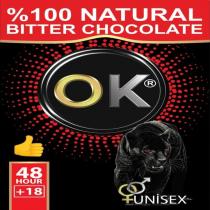 ok %100 natural bitter chocolate 48 hour +18 unisex