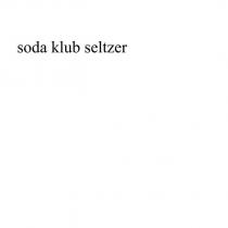 soda klub seltzer