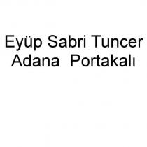 eyüp sabri tuncer adana portakalı
