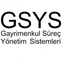gsys gayrimenkul süreç yönetim sistemleri