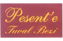 pesent´e tuval bezi