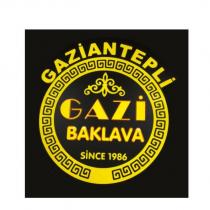 gaziantepli gazi baklava since 1986