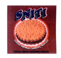 sniti kakao kremalı sandviç bisküvi