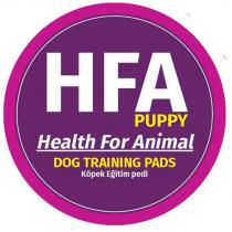 hfa puppy healty for animal dog training pads köpek eğitim pedi