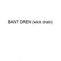 bant dren (wick drain)