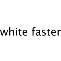 white faster