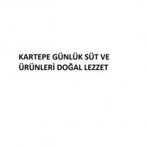 kartepe günlük süt ve ürünleri doğal lezzet
