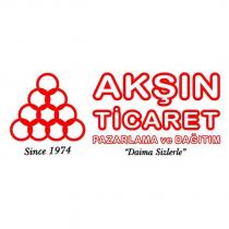 akşın ticaret pazarlama ve dağıtım ''daima sizlerle'' since 1974