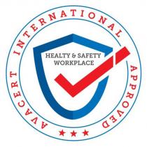avacert international approved healty & safety workplace