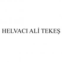 helvacı ali tekeş
