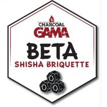 charcoal gama beta shisha briquette