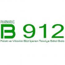 pharmaras b 912 folat ve vitamin b12 içeren takvıye edici gıda