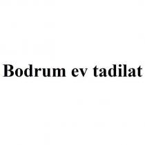 bodrum ev tadilat