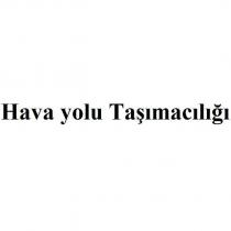 hava yolu taşımacılığı