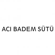 acı badem sütü