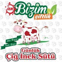 ikm bizim çiftlik günlük çiğ inek sütü
