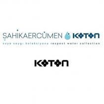 şahika ercümen koton suya saygı koleksiyonu respect water collection koton