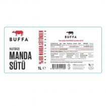 buffa pastörize manda sütü % 100 manda sütünden üretilmiştir
