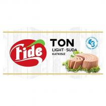 fide ton light suda katkısız