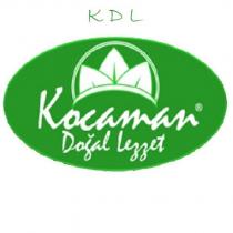 kdl kocaman doğal lezzet