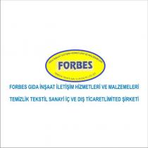 forbes gıda inşaat iletişim hizmetleri ve malzemeleri temizlik tekstil sanayi iç ve dış ticaret limited şirketi