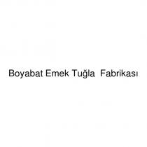 boyabat emek tuğla fabrikası