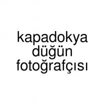 kapadokya düğün fotoğrafçısı