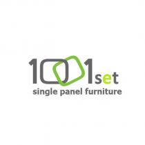 1001 set single panel furniture