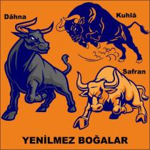 dahnâ, kuhlâ, safran - yenilmez boğalar