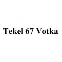 tekel 67 votka