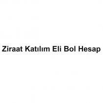 ziraat katılım eli bol hesap