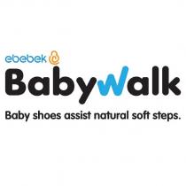 ebebek babywalk baby shoes assist natural soft steps.